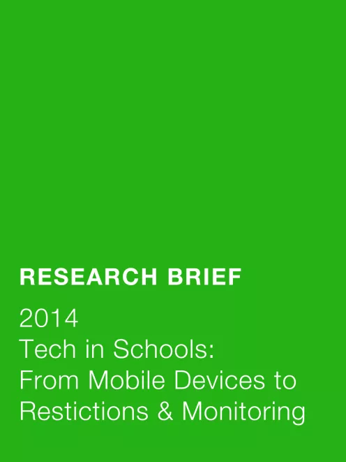 Youth Perspectives on Tech in Schools: From Mobile Devices to Restrictions and Monitoring